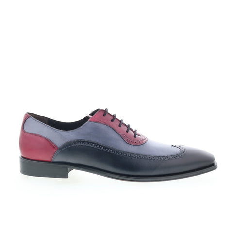 Mezlan Mez398 Mens Gray Leather Oxfords & Lace Ups Casual Shoes