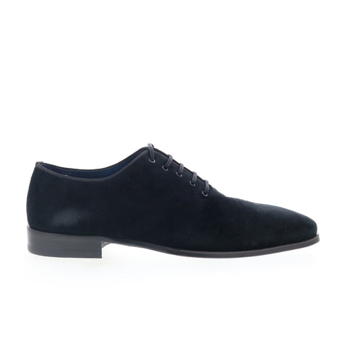Mezlan Mez399 Mens Black Canvas Oxfords & Lace Ups Plain Toe Shoes