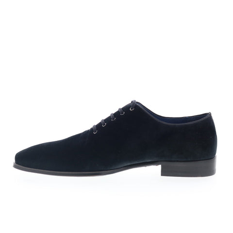 Mezlan Mez399 Mens Black Canvas Oxfords & Lace Ups Plain Toe Shoes