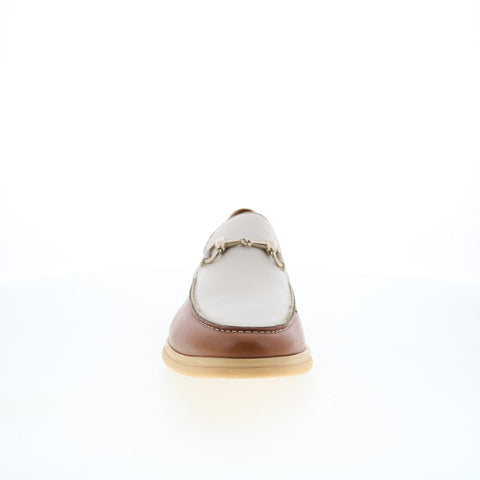 Mezlan Mez401 Mens Brown Leather Loafers & Slip Ons Casual Shoes