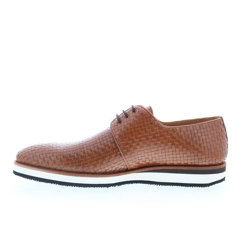 Mezlan Mez403 Mens Brown Leather Oxfords & Lace Ups Casual Shoes