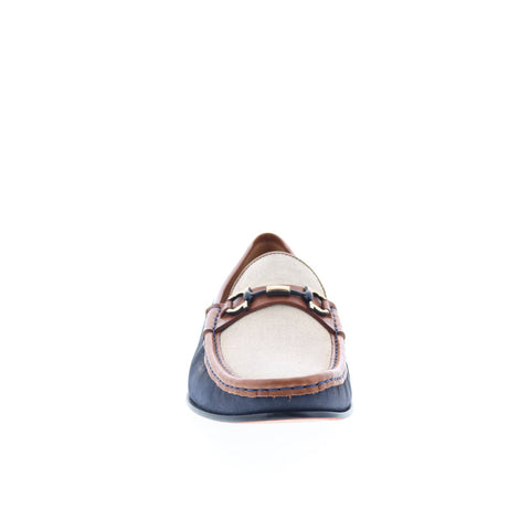 Mezlan Mez405 Mens Brown Leather Loafers & Slip Ons Casual Shoes