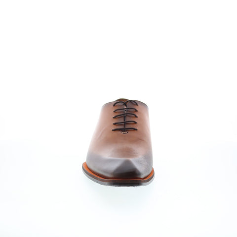 Mezlan Mez407 Mens Brown Leather Oxfords & Lace Ups Plain Toe Shoes
