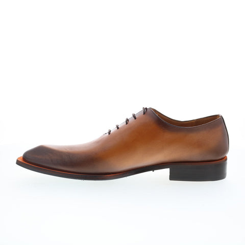 Mezlan Mez407 Mens Brown Leather Oxfords & Lace Ups Plain Toe Shoes