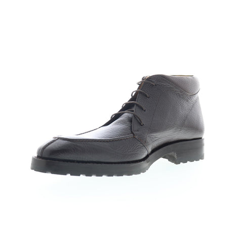Mezlan Mez40 Mens Brown Leather Lace Up Casual Dress Boots