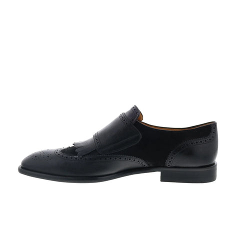 Mezlan Mez41 Mens Black Leather Loafers & Slip Ons Casual Shoes