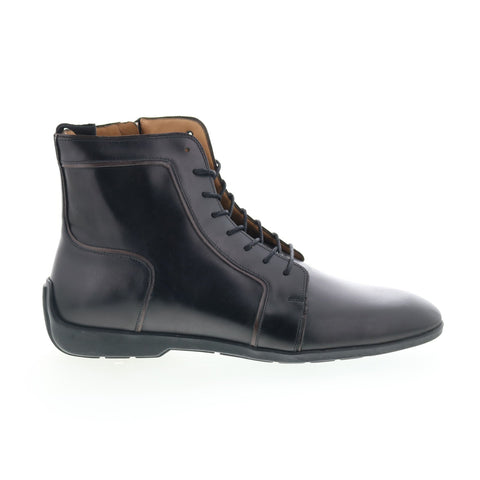 Mezlan Mez420 Mens Black Leather Zipper Casual Dress Boots