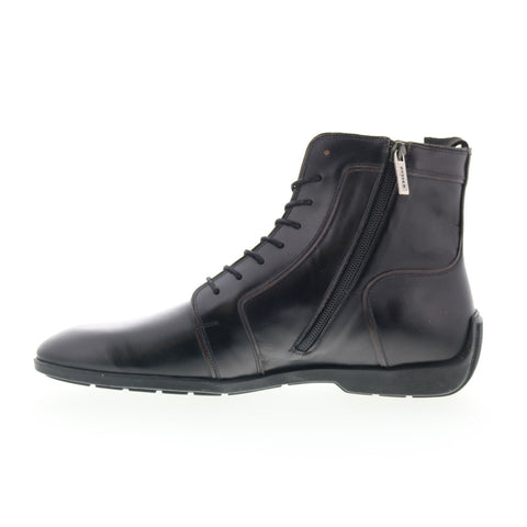 Mezlan Mez420 Mens Black Leather Zipper Casual Dress Boots