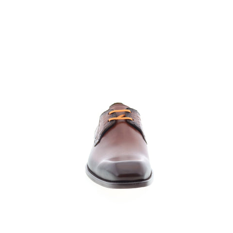 Mezlan Mez431 Mens Brown Leather Oxfords & Lace Ups Plain Toe Shoes