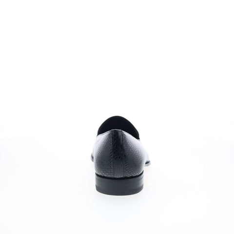 Mezlan Mez435 Mens Black Leather Loafers & Slip Ons Casual Shoes