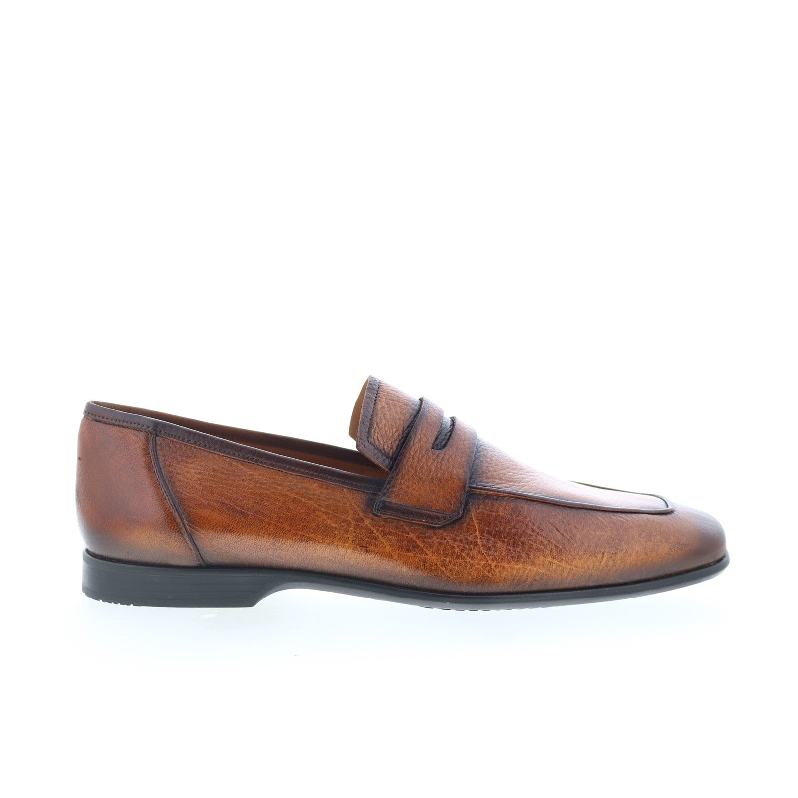 Mezlan Mez439 Mens Brown Leather Loafers & Slip Ons Penny 