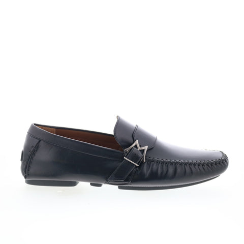 Mezlan Mez453 Mens Black Leather Loafers & Slip Ons Casual Shoes