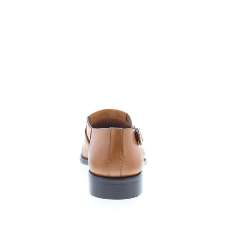 Mezlan Mez459 Mens Brown Leather Hook & Loop Sport Sandals Shoes