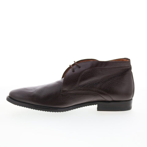 Mezlan Mez464 Mens Brown Leather Lace Up Chukkas Boots