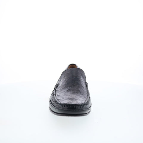 Mezlan Mez468 Mens Black Leather Loafers & Slip Ons Casual Shoes