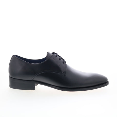 Mezlan Mez53 Mens Black Leather Oxfords & Lace Ups Plain Toe Shoes