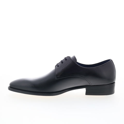 Mezlan Mez53 Mens Black Leather Oxfords & Lace Ups Plain Toe Shoes
