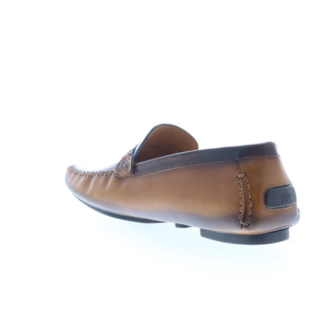 Mezlan Mez54 Mens Blue Leather Loafers & Slip Ons Moccasin  display picture 1