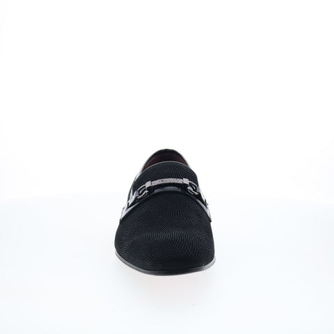 Mezlan Mez56 Mens Black Leather Loafers & Slip Ons Casual Shoes