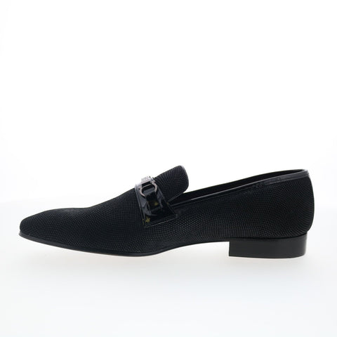 Mezlan Mez56 Mens Black Leather Loafers & Slip Ons Casual Shoes