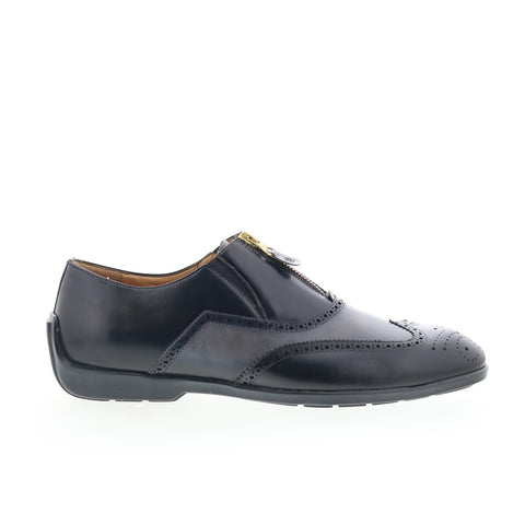 Mezlan Mez57 Mens Black Leather Oxfords & Lace Ups Casual Shoes