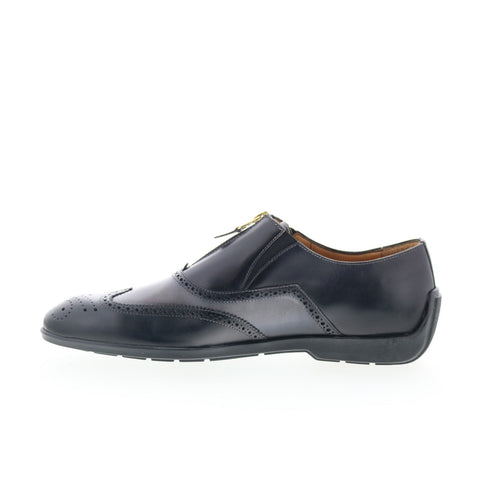 Mezlan Mez57 Mens Black Leather Oxfords & Lace Ups Casual Shoes