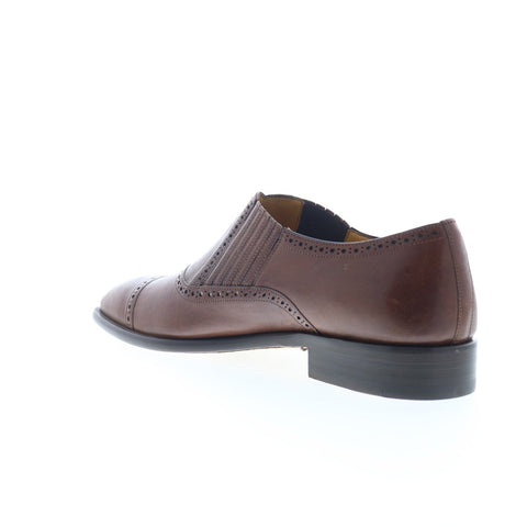 Mezlan Mez63 Mens Brown Leather Loafers & Slip Ons Casual Shoes