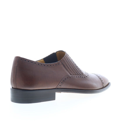 Mezlan Mez63 Mens Brown Leather Loafers & Slip Ons Casual Shoes