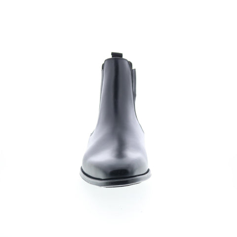 Mezlan Mez6 Mens Black Leather Slip On Chelsea Boots