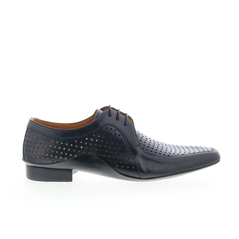 Mezlan Mez71 Mens Black Leather Oxfords & Lace Ups Casual Shoes