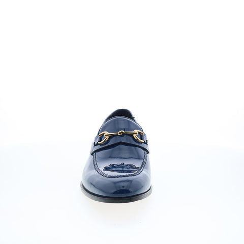 Mezlan Mez81 Mens Blue Leather Loafers & Slip Ons Casual Shoes