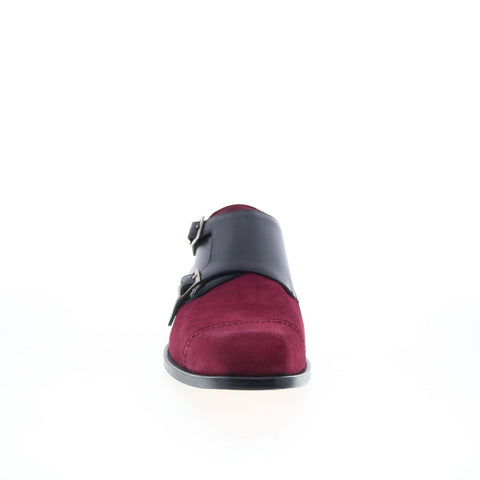 Mezlan Mez82 Mens Burgundy Suede Loafers & Slip Ons Casual Shoes
