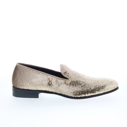 Mezlan Mez83 Mens Gold Synthetic Loafers & Slip Ons Casual Shoes