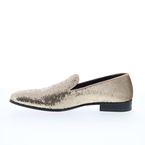 Mezlan Mez83 Mens Gold Synthetic Loafers & Slip Ons Casual Shoes