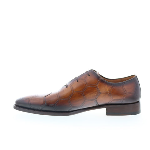 Mezlan Mez85 Mens Brown Leather Oxfords & Lace Ups Casual Shoes