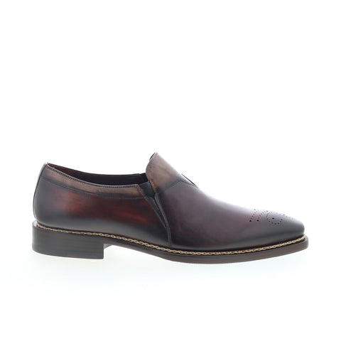 Mezlan Mez87 Mens Brown Leather Loafers & Slip Ons Casual Shoes