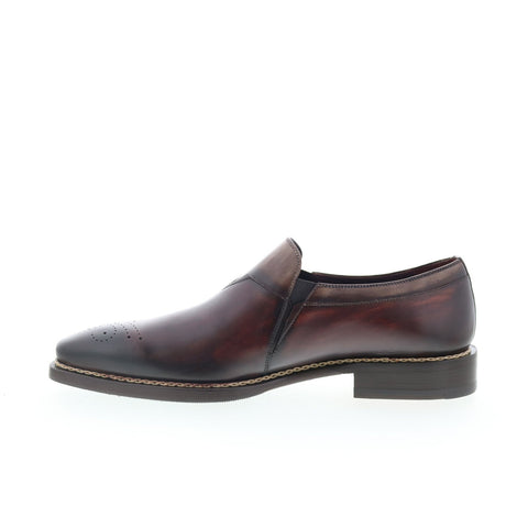 Mezlan Mez87 Mens Brown Leather Loafers & Slip Ons Casual Shoes