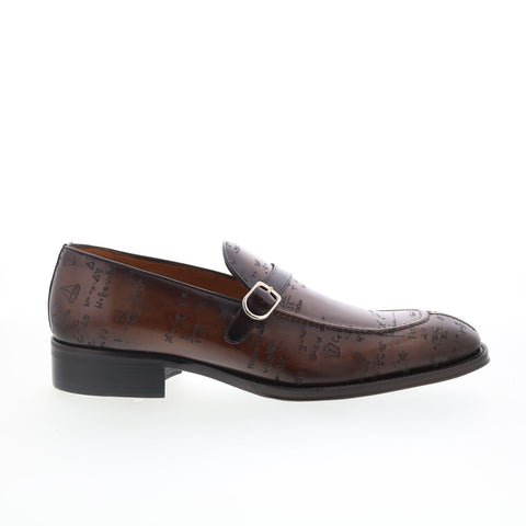 Mezlan Mez90 Mens Brown Leather Loafers & Slip Ons Casual Shoes