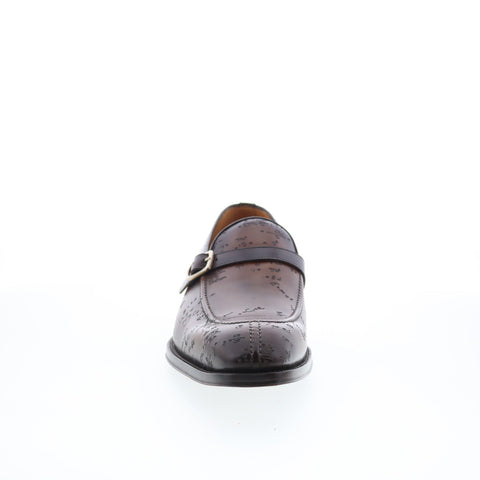 Mezlan Mez90 Mens Brown Leather Loafers & Slip Ons Casual Shoes