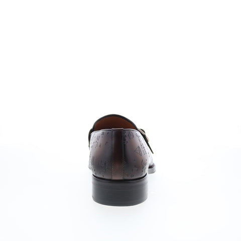 Mezlan Mez90 Mens Brown Leather Loafers & Slip Ons Casual Shoes
