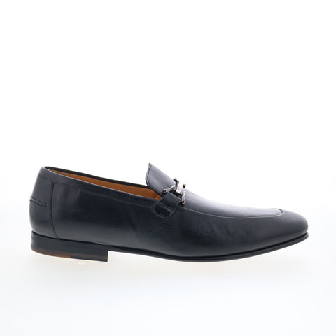 Mezlan Mez92 Mens Black Leather Loafers & Slip Ons Casual Shoes