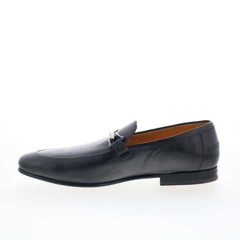 Mezlan Mez92 Mens Black Leather Loafers & Slip Ons Casual Shoes