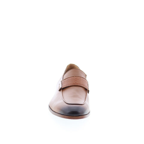 Mezlan Mez93 Mens Brown Leather Loafers & Slip Ons Casual Shoes