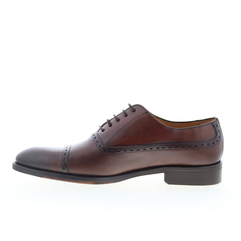 Mezlan Mez94 Mens Brown Leather Oxfords & Lace Ups Cap Toe Shoes