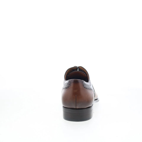 Mezlan Mez Brogue 21693 Mens Brown Oxfords & Lace Ups Wingtip & Brogue Shoes