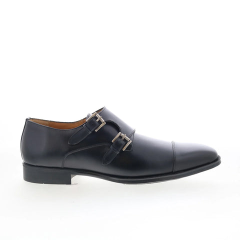 Mezlan Mez Cap Toe 21036 Mens Black Leather Loafers & Slip Ons Casual Shoes