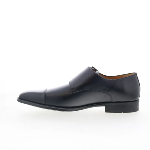 Mezlan Mez Cap Toe 21036 Mens Black Leather Loafers & Slip Ons Casual Shoes