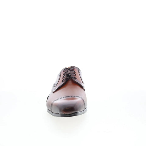 Mezlan Mez Cap Toe 21246 Mens Brown Leather Oxfords & Lace Ups Cap Toe Shoes