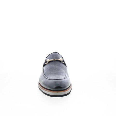 Mezlan Mez Casual 20863 Mens Black Leather Loafers & Slip Ons Casual Shoes
