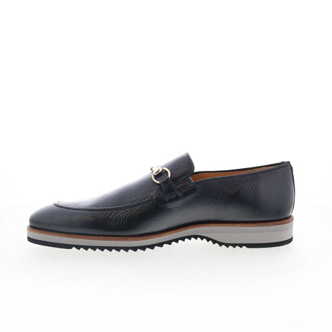 Mezlan Mez Casual 20863 Mens Black Leather Loafers & Slip Ons Casual Shoes